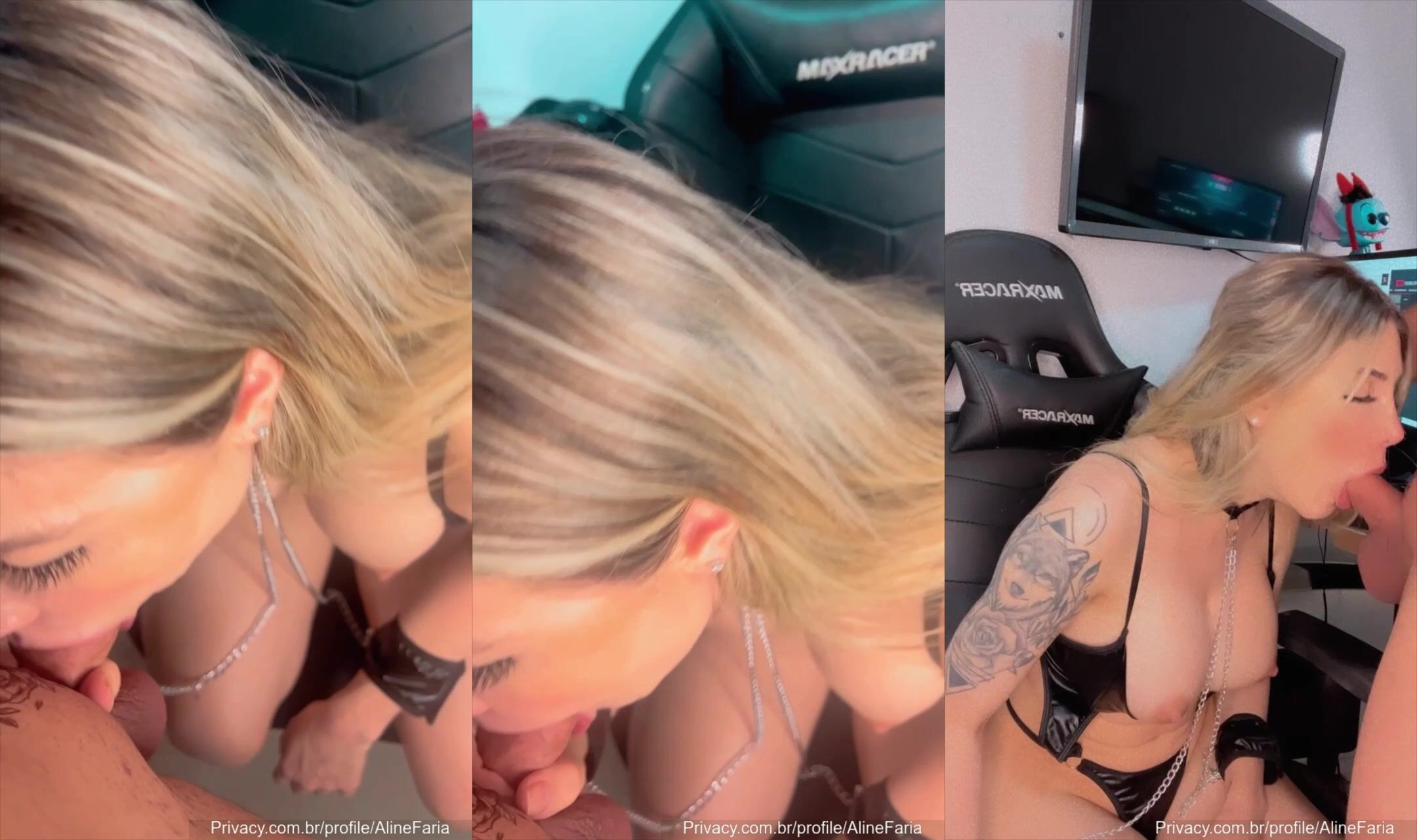 Giving A Rough Blowjob