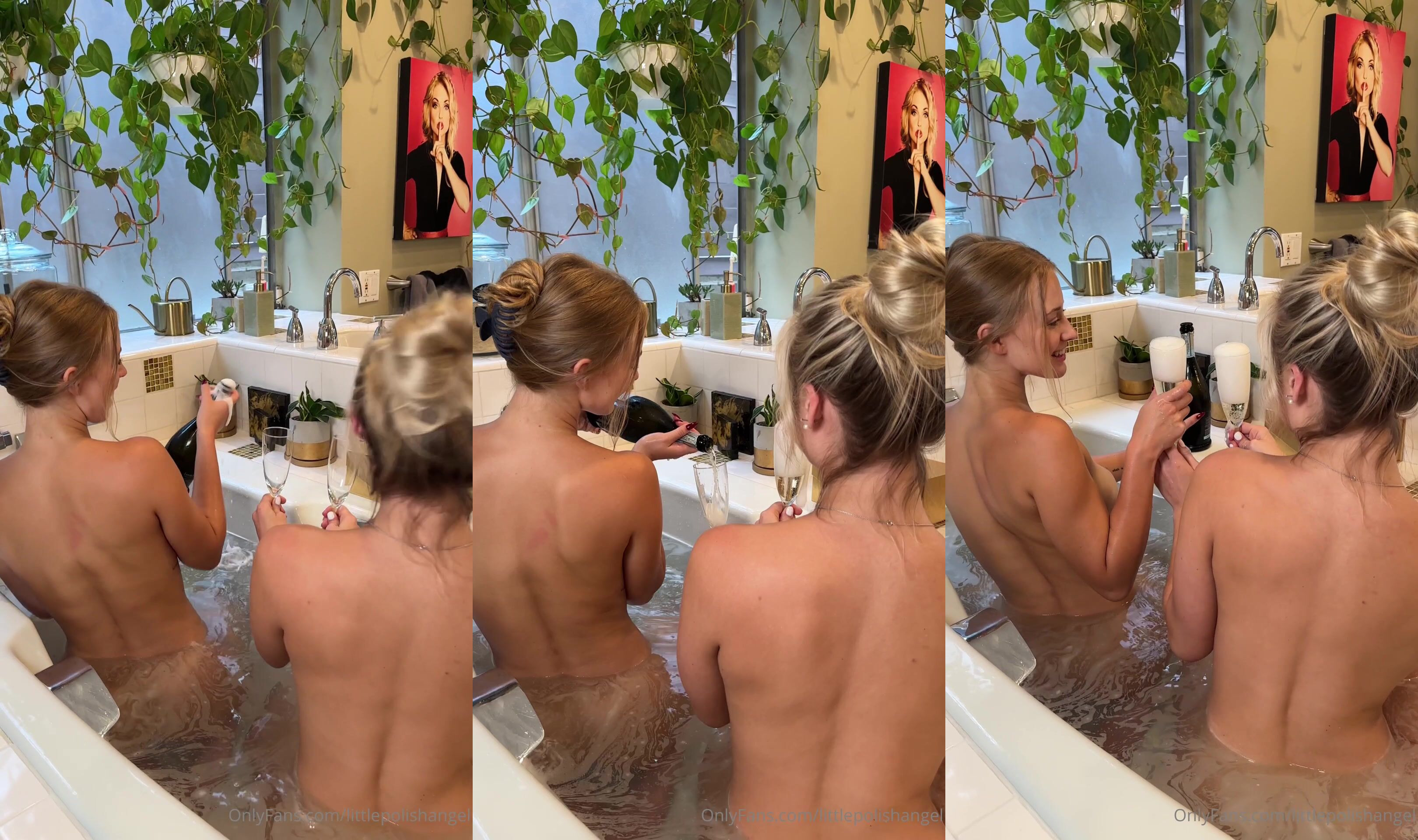 Lena Polanski Is With Her Drunk Friend And They Get Horny