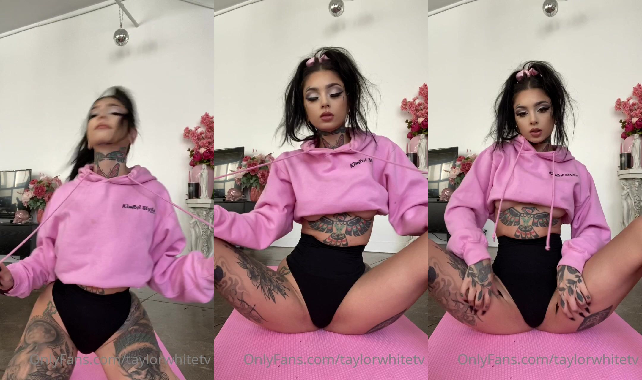 Taylor White Opens Up Her Pussy