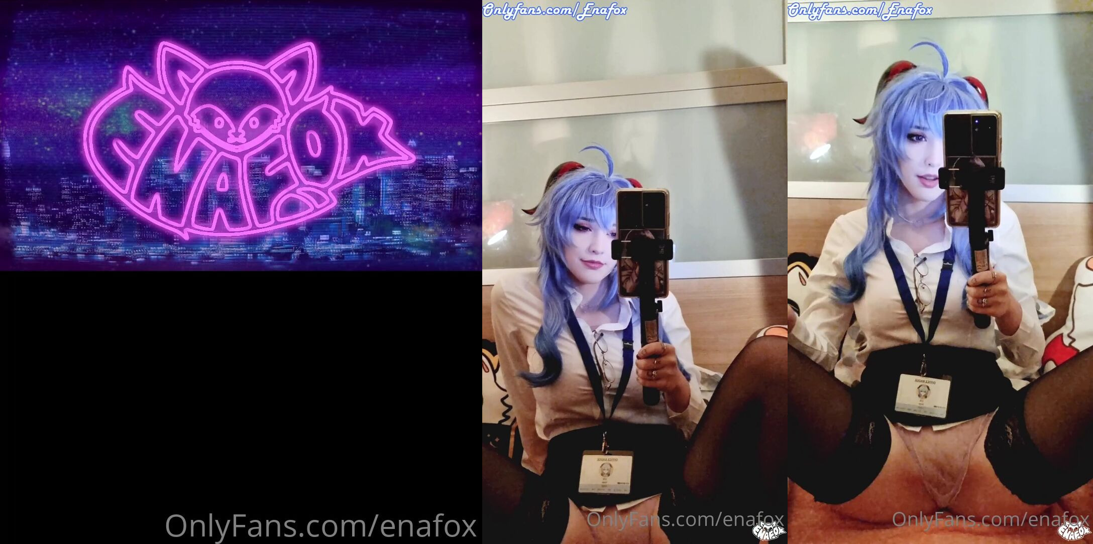Enafox Masturbates In Video