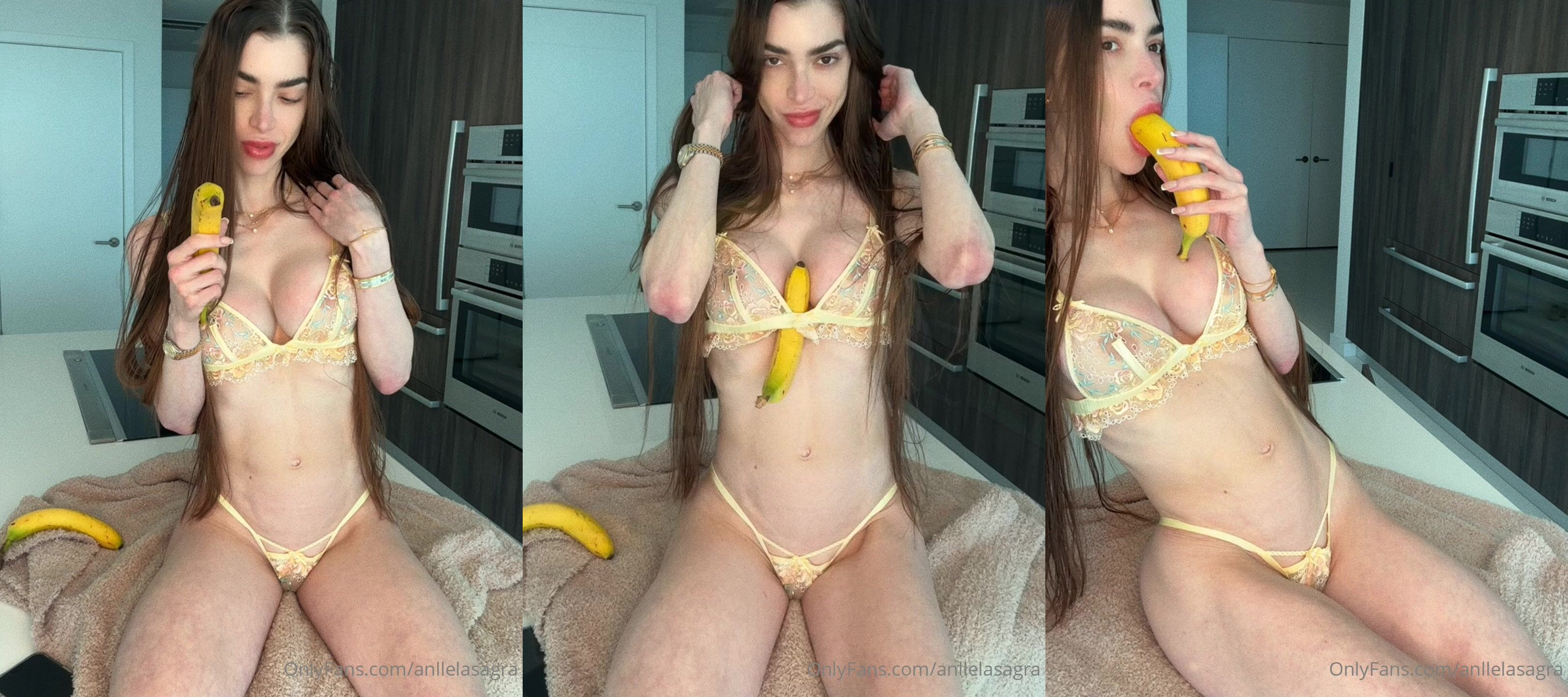 Anllela Sagra Wants To Tuck In A Banana