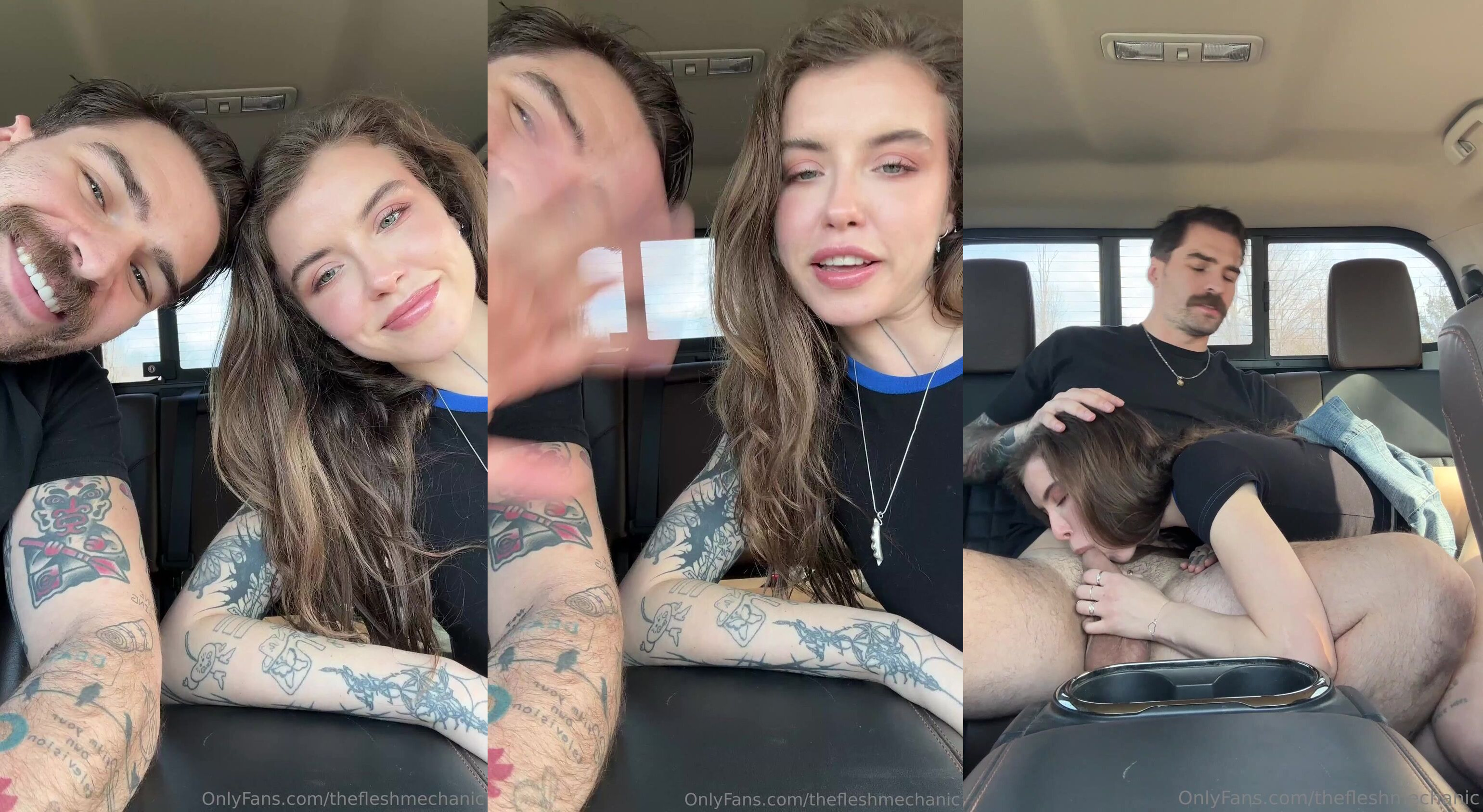Eden Ivy Anal In The Car