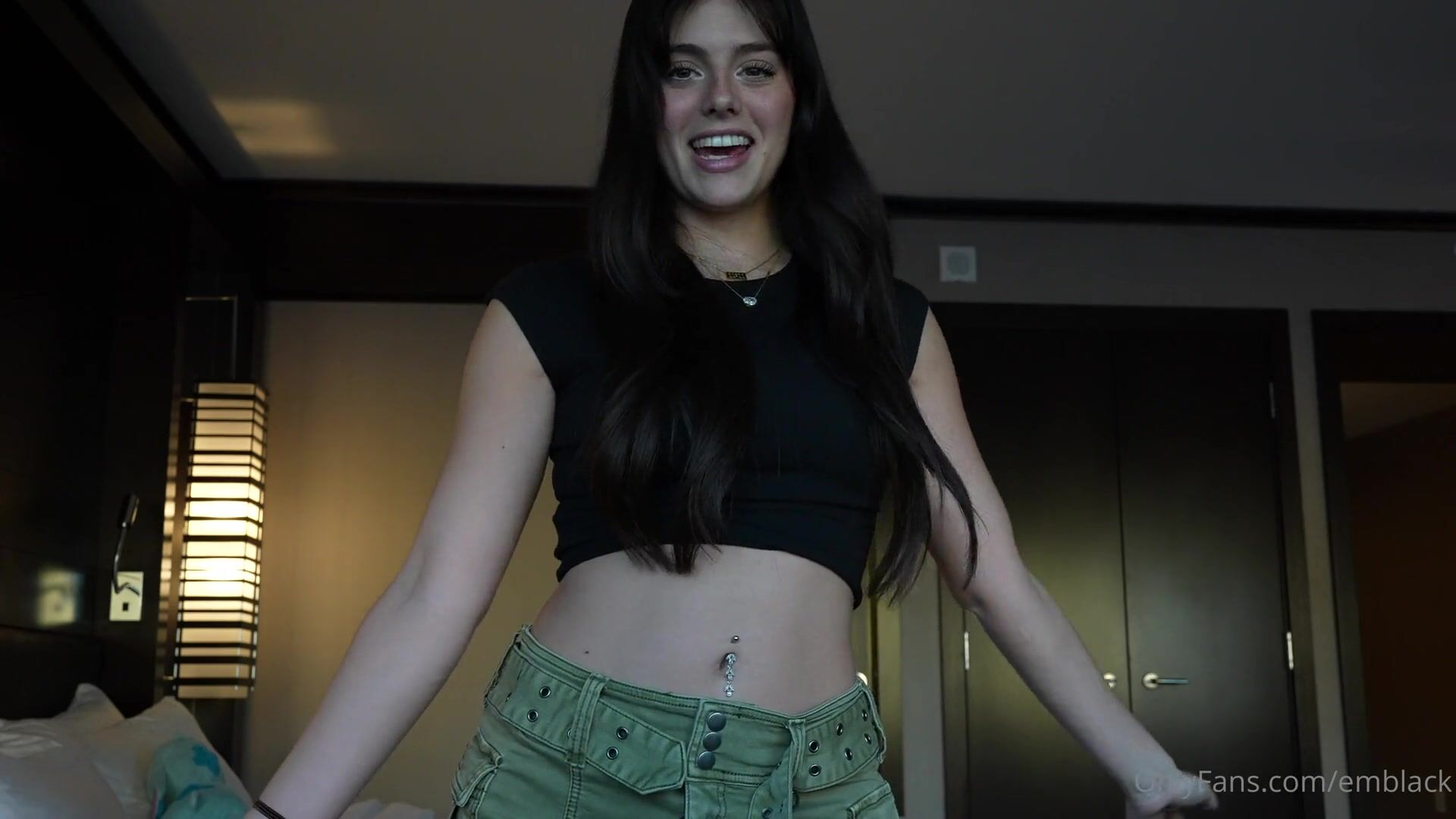 Emily Black Showing Off Her Underwear New