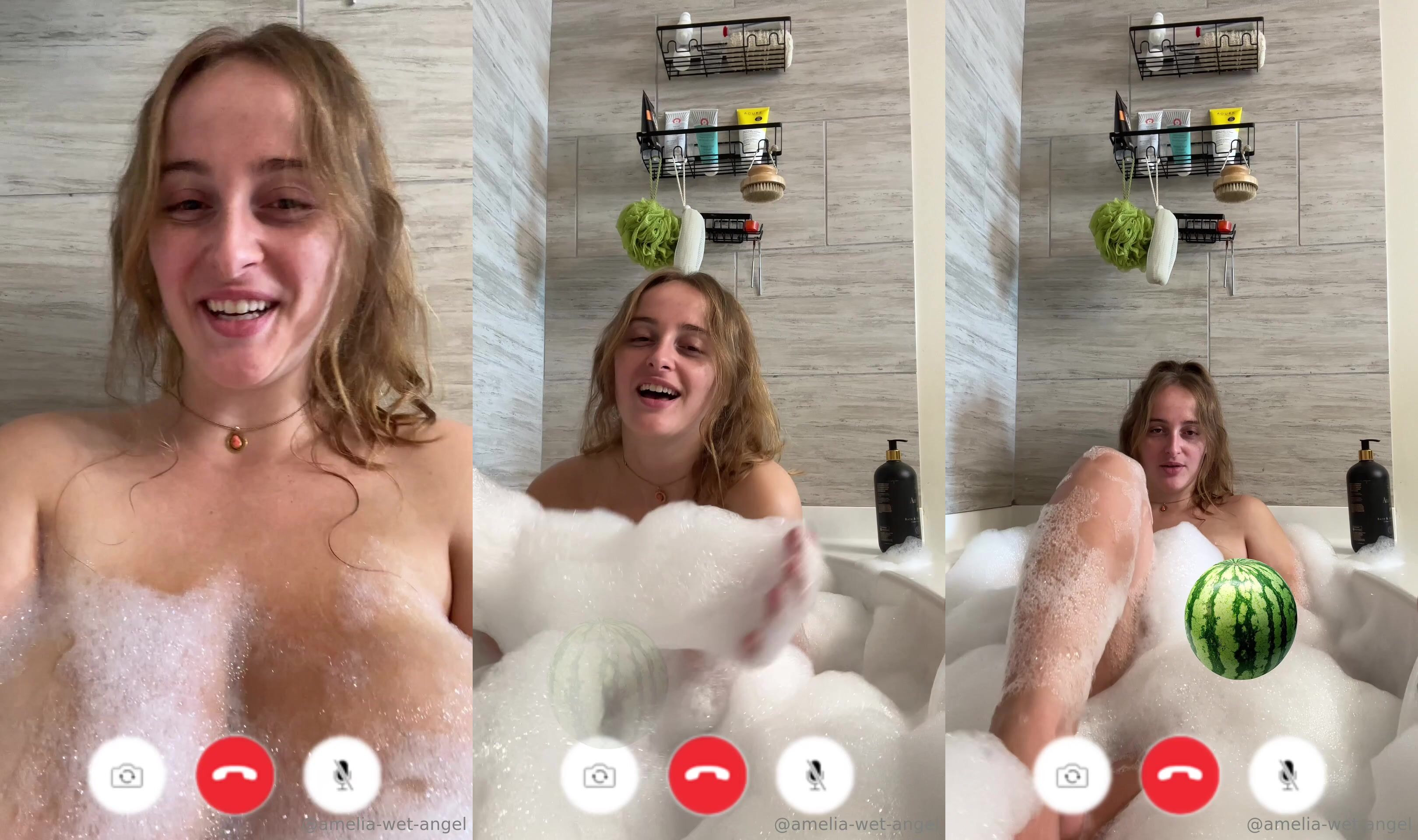 Amelia-Wet-Angel Erotic Hot Tub Call