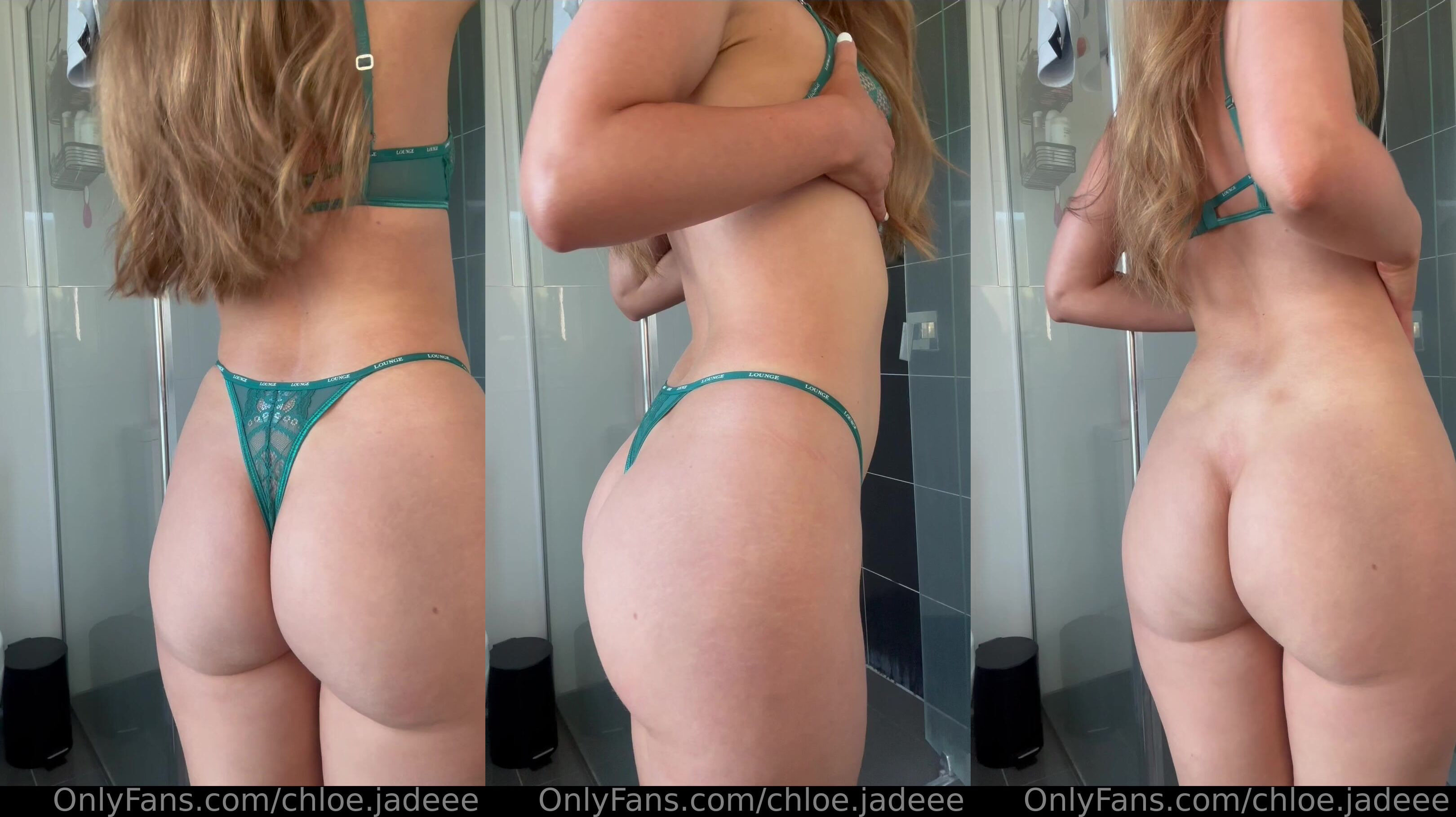 Chloe Jadee Cums In The Shower