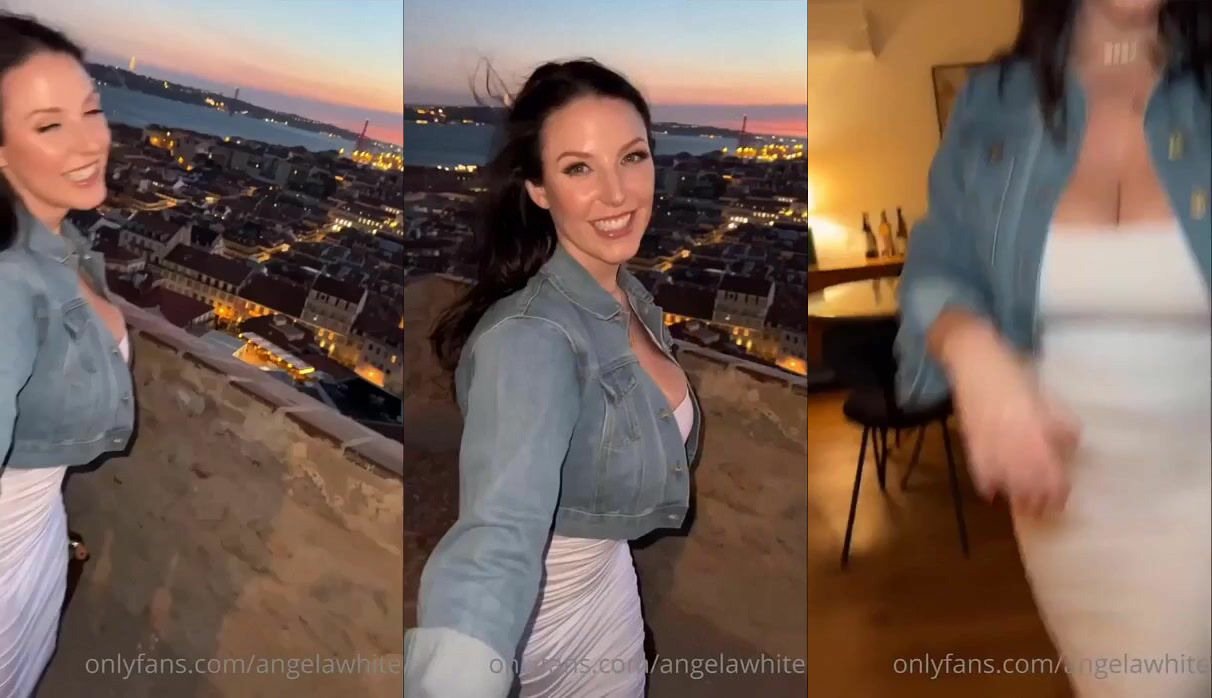 Angela White Gags Then Fucks A Thick Cock