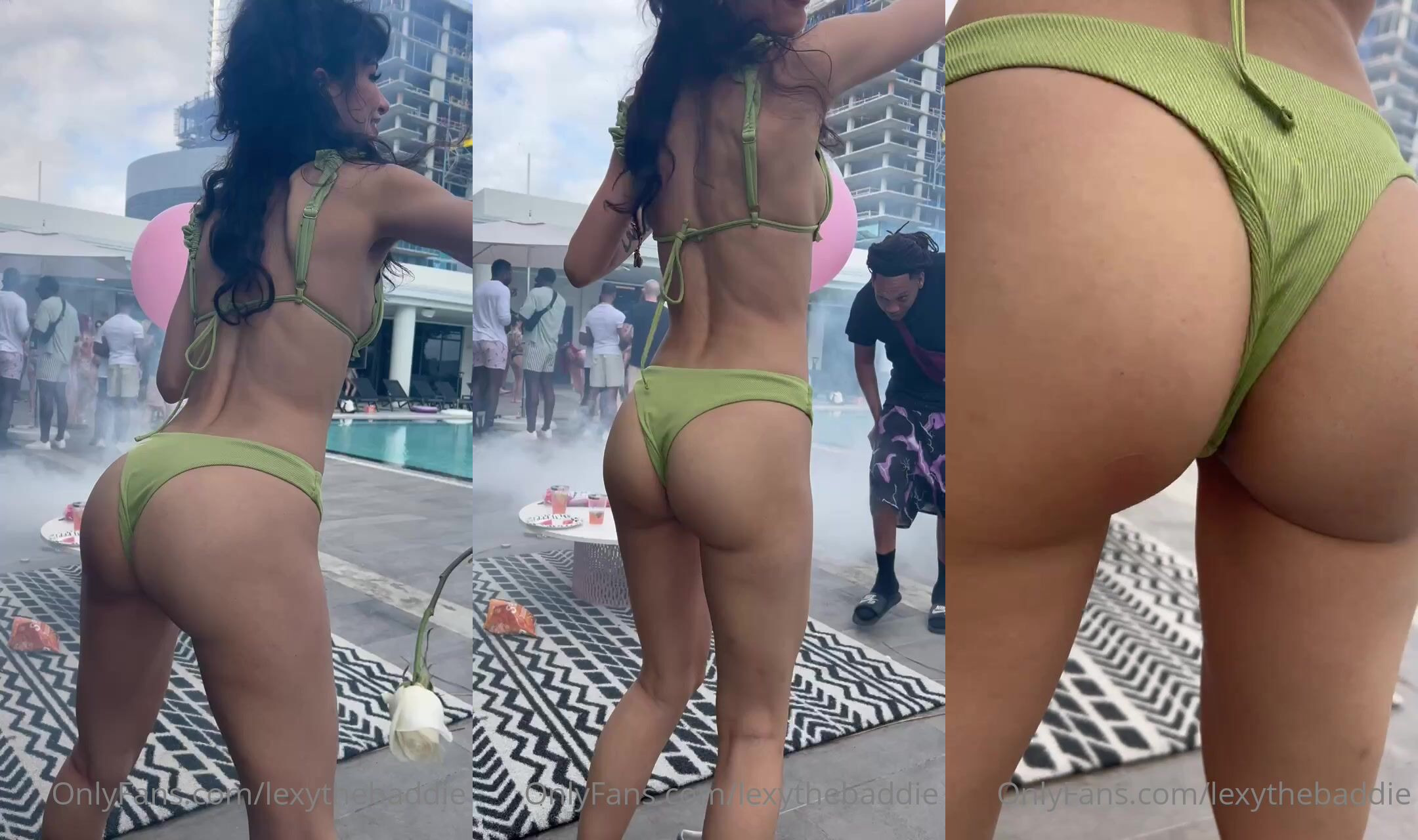 LexyTheBaddie Shakes Her Butt In Public