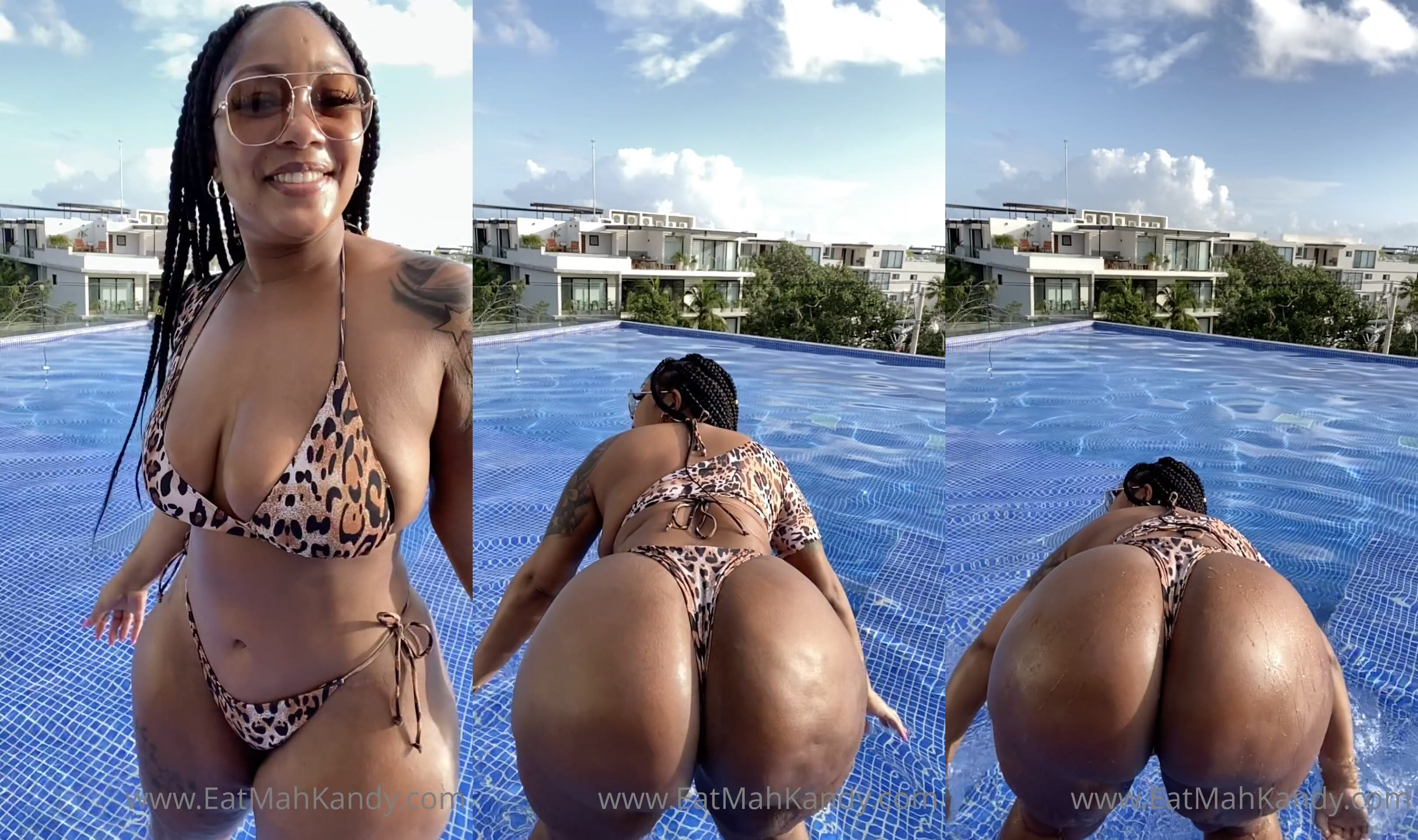 Eatmahkandy Twerking In Slow Motion