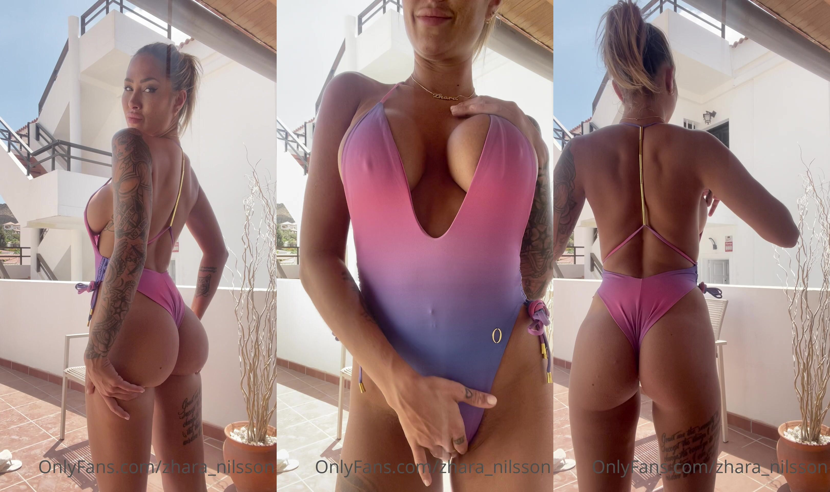 Zhara_nilsson Gets Taken On The Balcony