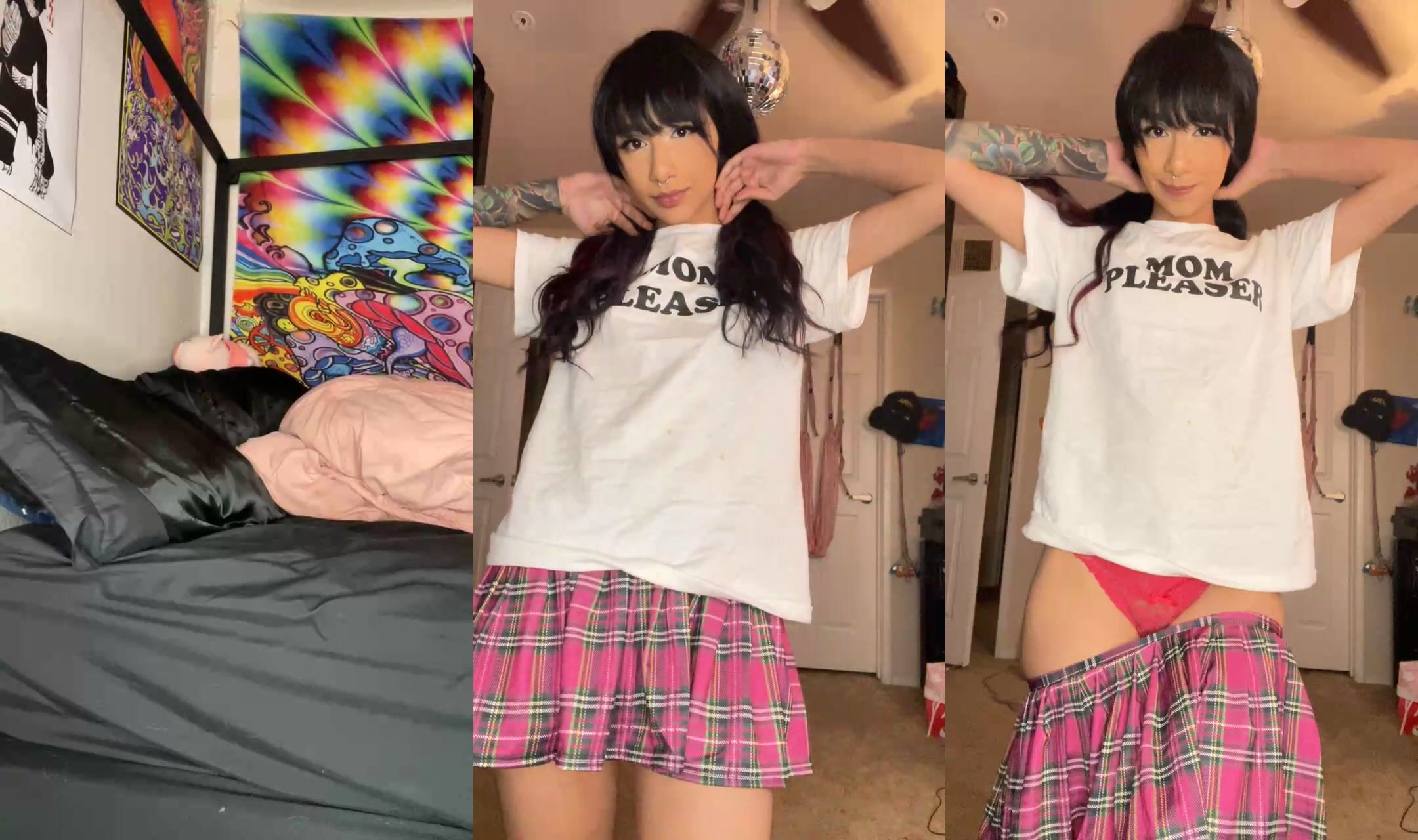 Playful Yourtokengirl Flashes Her Assets
