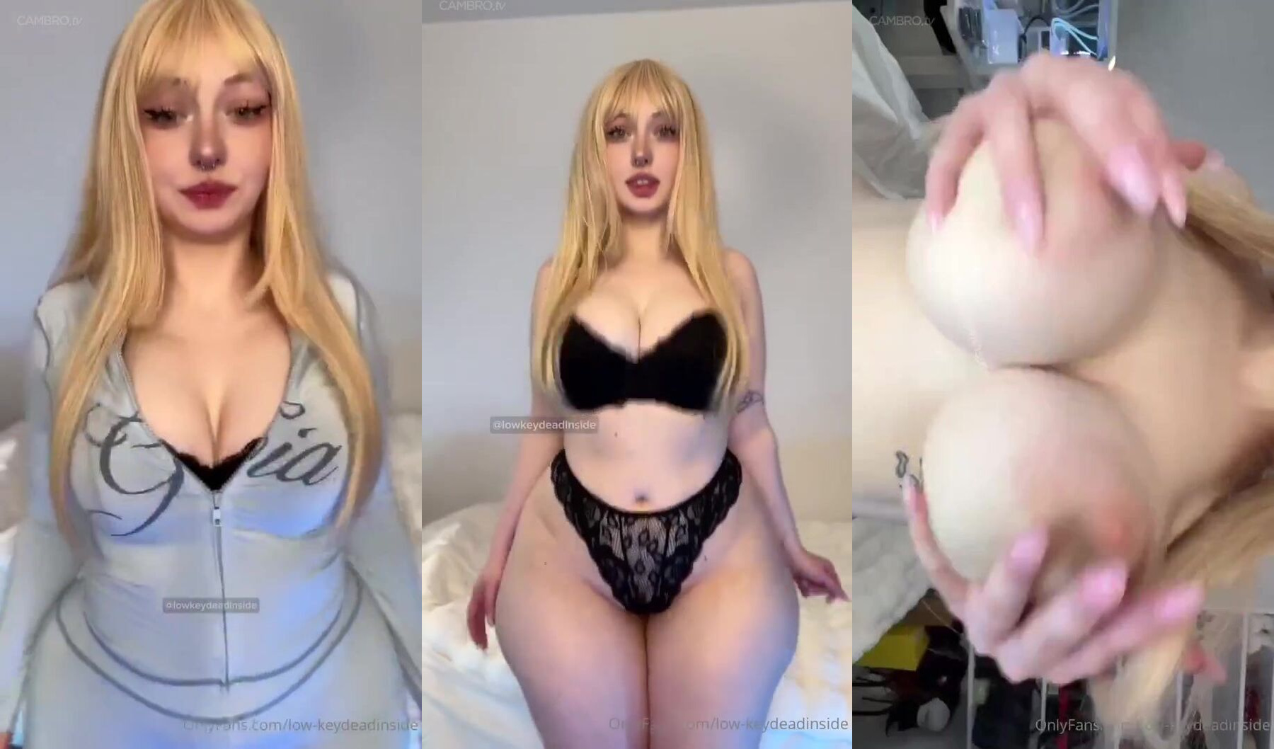 Low Keydeadinside Twerks And Jiggles Her Tits