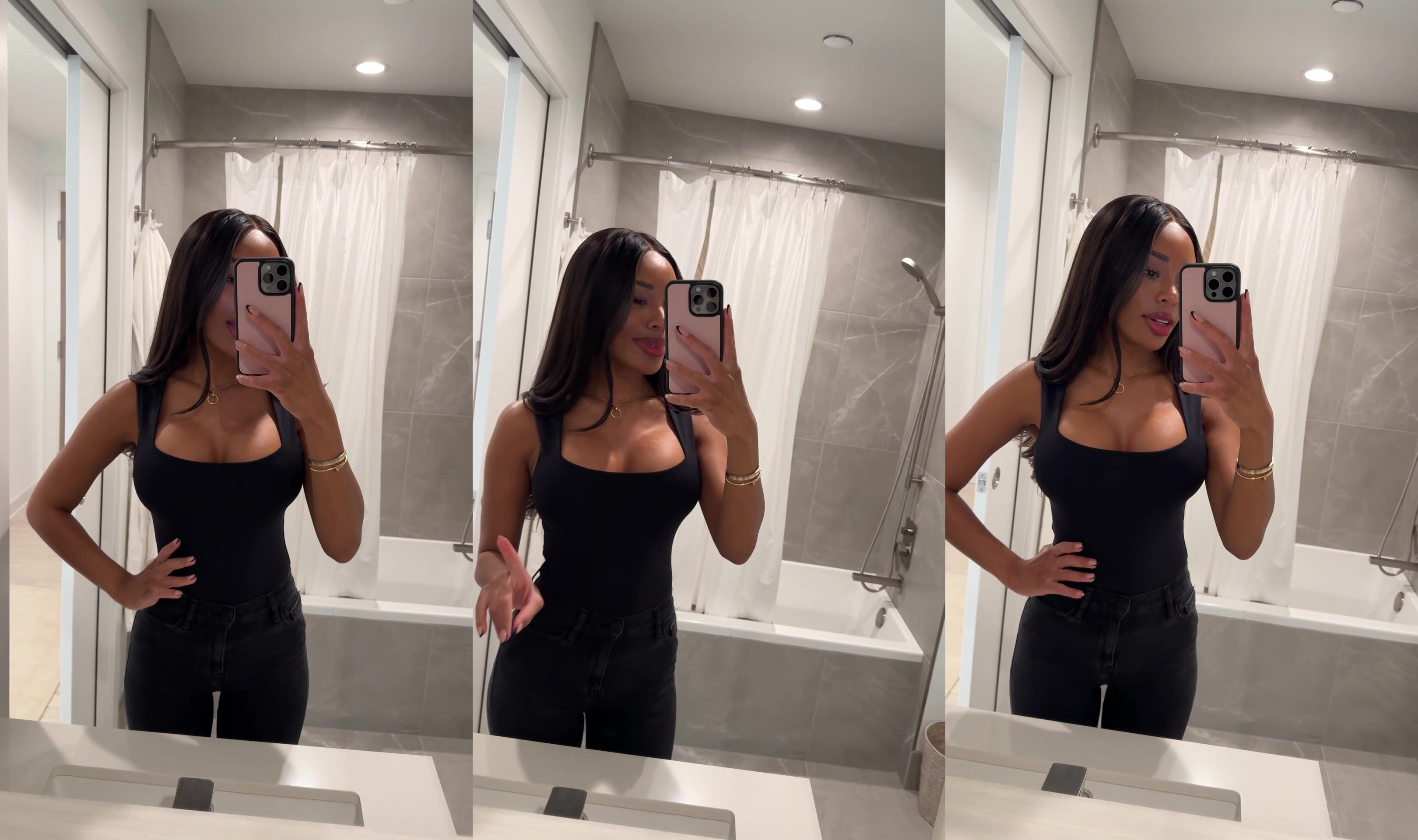 Aubree Rene Teases With Her Cleavage
