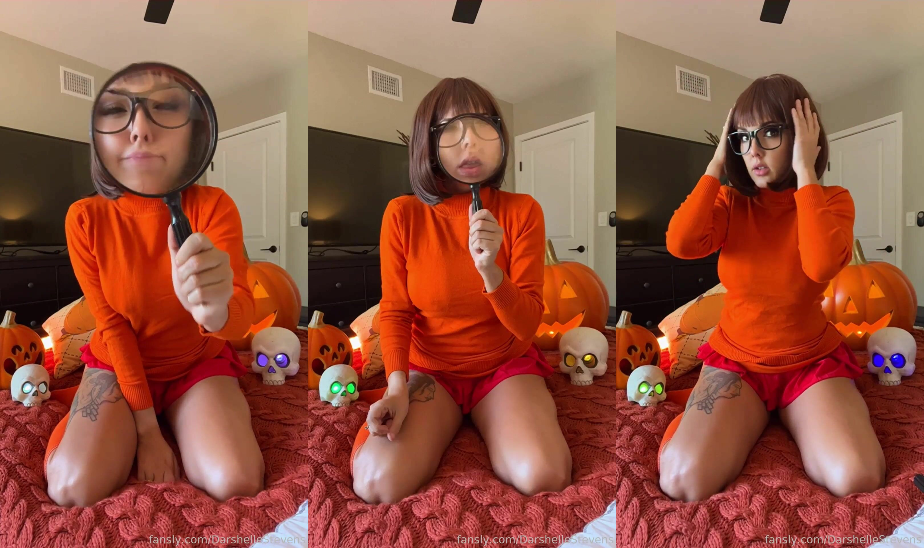 Darshelle Stevens' Naughty Velma Cosplay