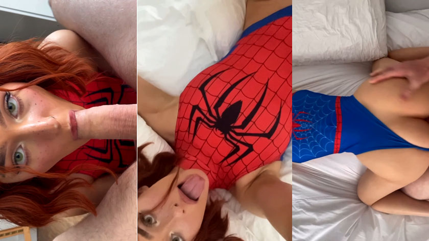Alexandra Marianna Gets Rammed As Spidergirl