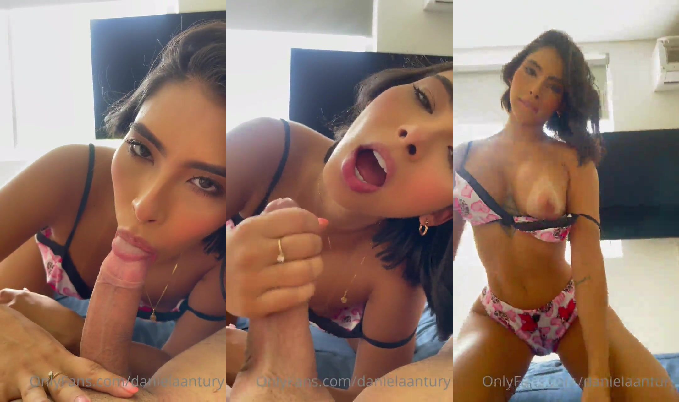 Daniela Antury Wakes Her BF Through A Blowjob