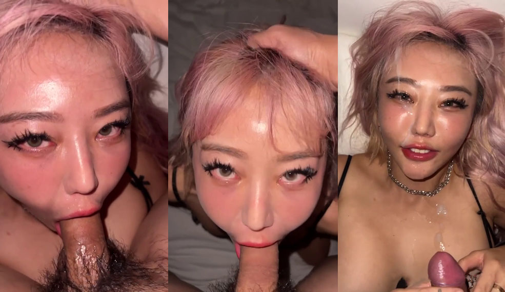 Kitty Lixo Gives A Blowjob While Tied Up