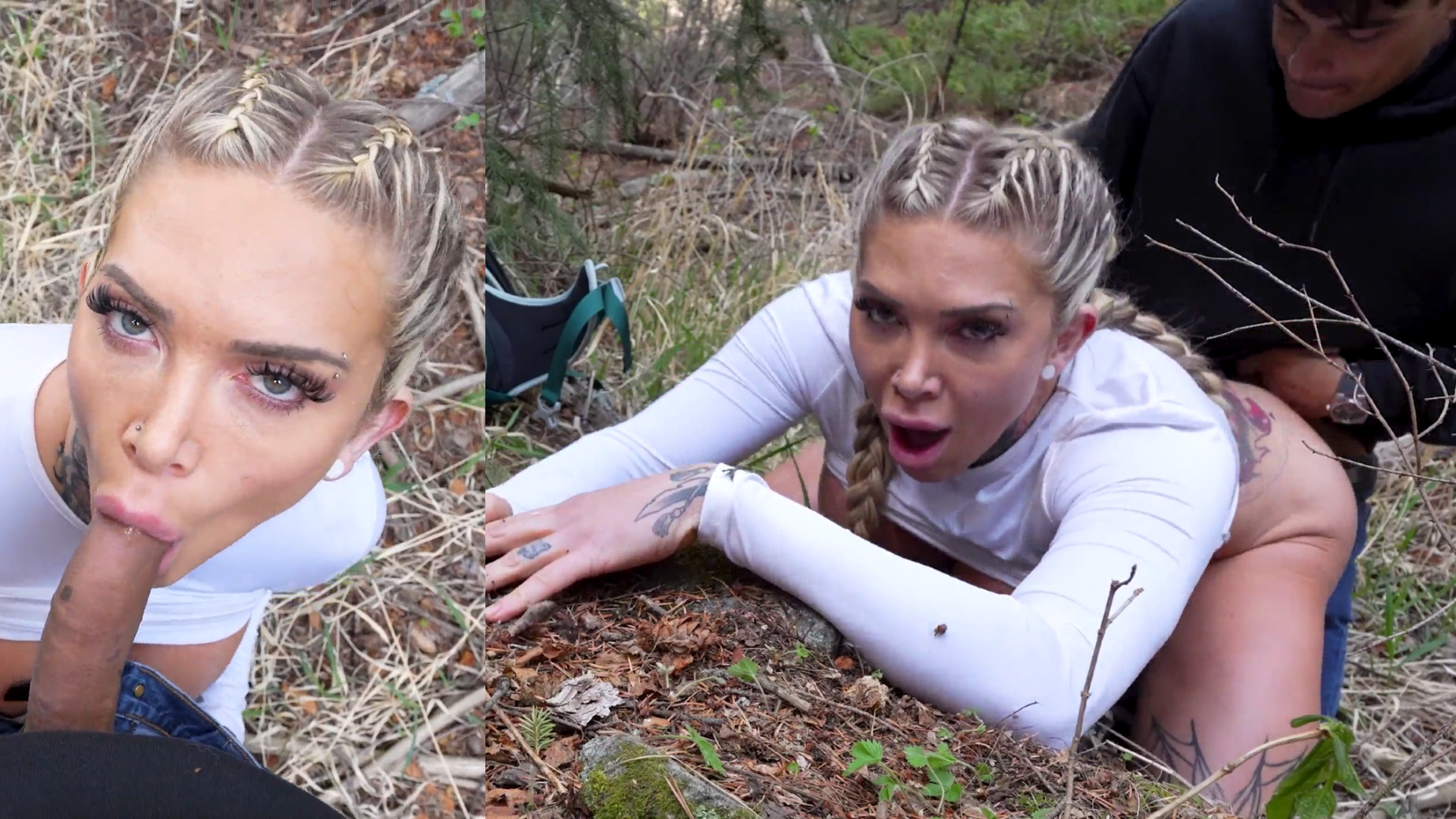 Christina Savoy Fucks A Stranger In The Woods