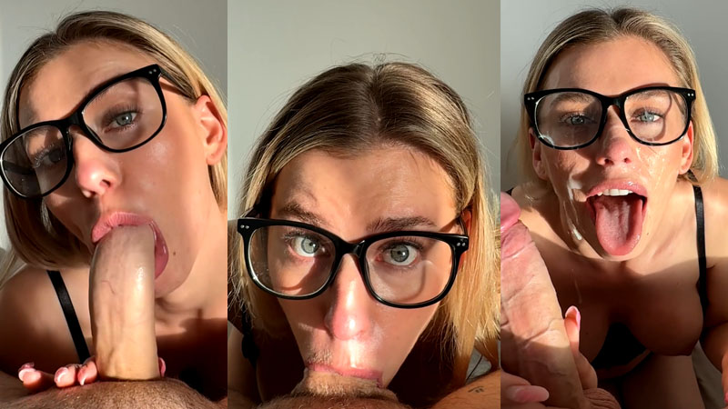 Wildhalli Gives Head And Receives A Facial