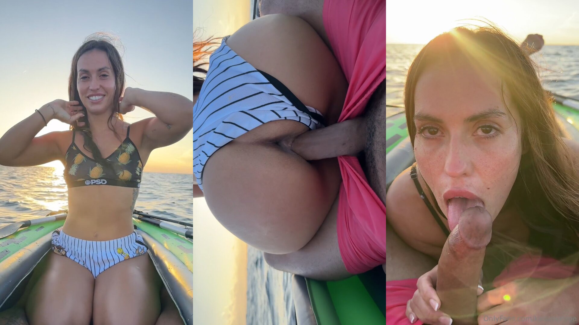 Kelsi Monroe Gets Fucked On A Kayak
