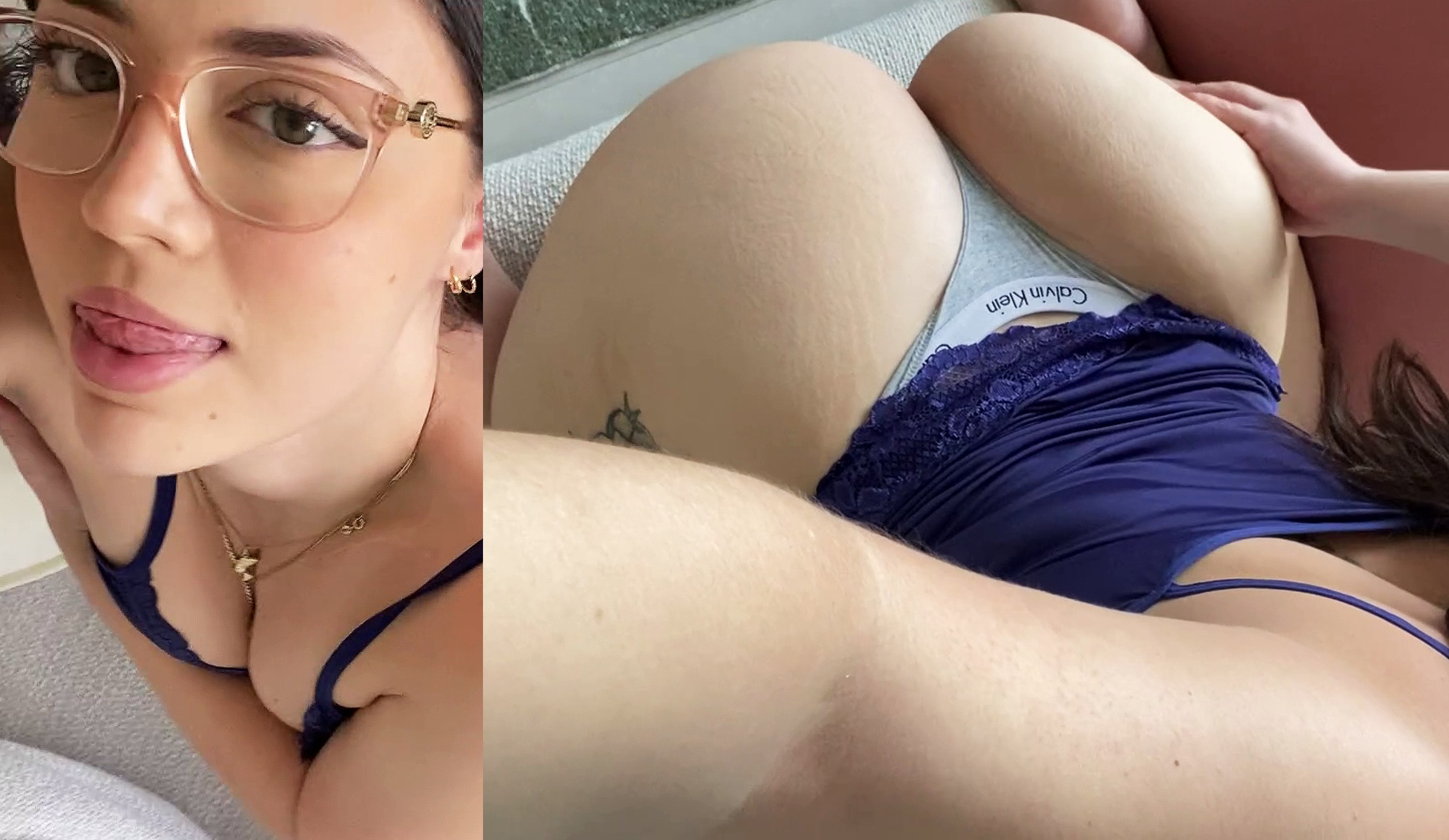 Lilith Cavaliere Teases In Her Sexy Nightgown